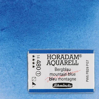 Schmincke Horadam akvarel boja, 1/1 svilenkasta - 80, mountain blue