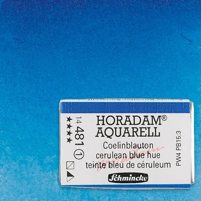 Schmincke Horadam akvarel boja, 1/1 svilenkasta - 81, cerulean blue hue