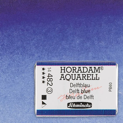 Schmincke Horadam akvarel boja, 1/1 svilenkasta - 82, delft blue