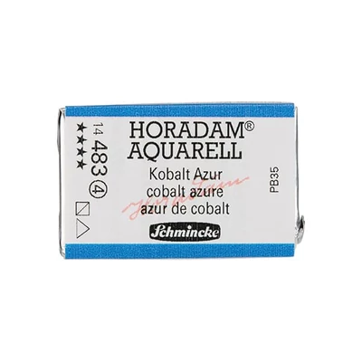 Schmincke Horadam akvarel boja, 1/1 svilenkasta, granulacija - 483, kobaltno plavo