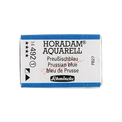 Schmincke Horadam akvarel boja, 1/1 svilenkasta - 92, prussian blue