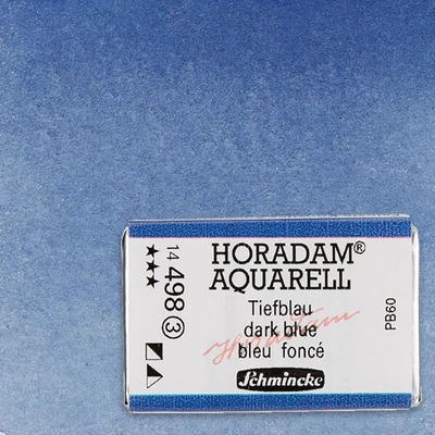 Schmincke Horadam akvarel boja, 1/1 svilenkasta - 98, dark blue