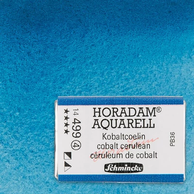 Schmincke Horadam akvarel boja, 1/1 svilenkasta, granulacija - 499, kobalt cerulean