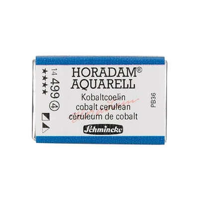 Schmincke Horadam akvarel boja, 1/1 svilenkasta, granulacija - 499, kobalt cerulean