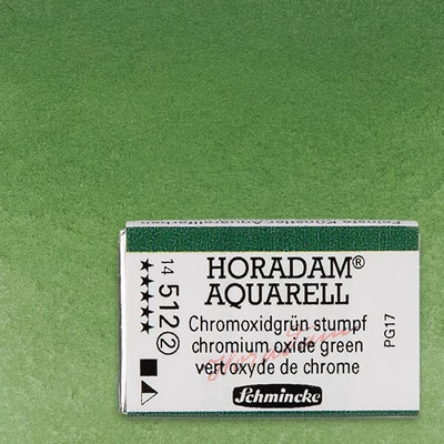 Schmincke Horadam akvarel boja, 1/1 svilenkasta - 12, chromium oxide green