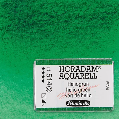 Schmincke Horadam akvarel boja, 1/1 svilenkasta - 14, helio green