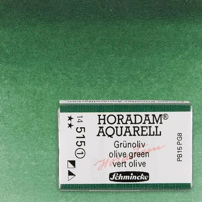 Schmincke Horadam akvarel boja, 1/1 svilenkasta - 15, olive green