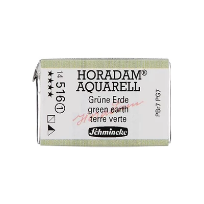 Schmincke Horadam akvarel boja, 1/1 svilenkasta - 16, green earth