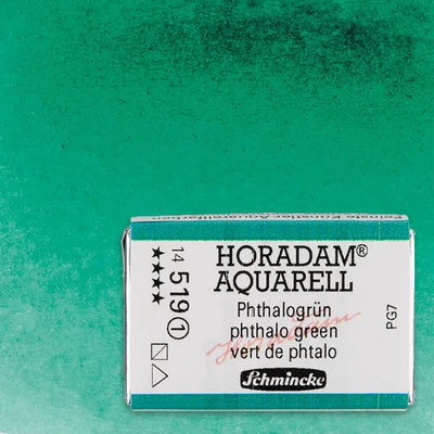Schmincke Horadam akvarel boja, 1/1 svilenkasta - 19, phthalo green