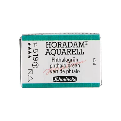 Schmincke Horadam akvarel boja, 1/1 svilenkasta - 19, phthalo green