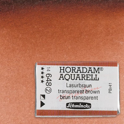 Schmincke Horadam akvarel boja, 1/1 svilenkasta - 48, transparent brown