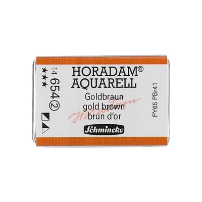 Schmincke Horadam akvarel boja, 1/1 svilenkasta - 54, gold brown