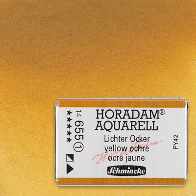 Schmincke Horadam akvarel boja, 1/1 svilenkasta - 55, yellow ochre