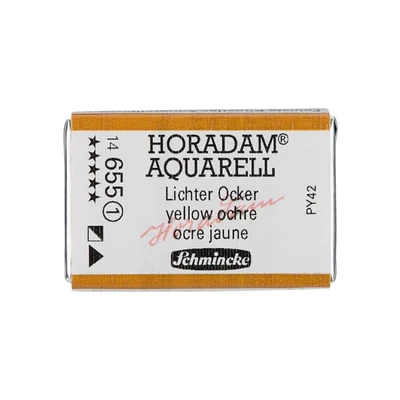 Schmincke Horadam akvarel boja, 1/1 svilenkasta - 55, yellow ochre