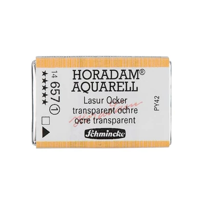 Schmincke Horadam akvarel boja, 1/1 svilenkasta - 57, transparent ochre