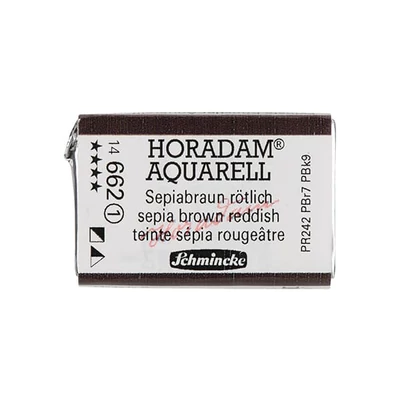 Schmincke Horadam akvarel boja, 1/1 svilenkasta - 62, sepia brown reddish