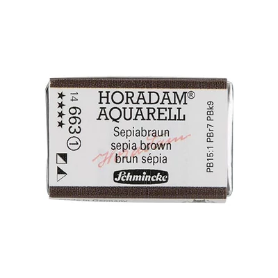 Schmincke Horadam akvarel boja, 1/1 svilenkasta - 63, sepia brown