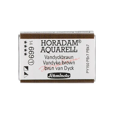 Schmincke Horadam akvarel boja, 1/1 svilenkasta - 69, vandyke brown