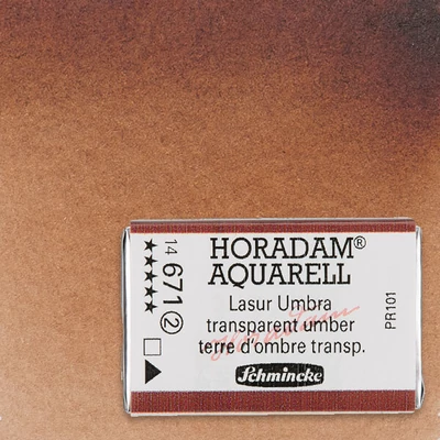 Schmincke Horadam akvarel boja, 1/1 svilenkasta - 71, transparent umber