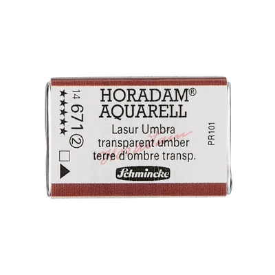 Schmincke Horadam akvarel boja, 1/1 svilenkasta - 71, transparent umber
