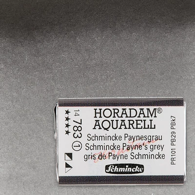 Schmincke Horadam akvarel boja, 1/1 svilenkasta - 83, schmincke payne's grey
