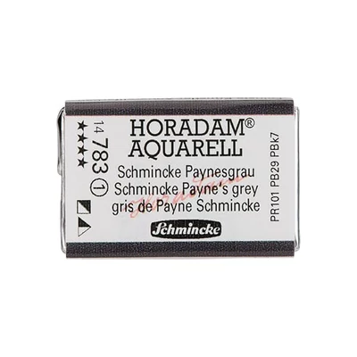 Schmincke Horadam akvarel boja, 1/1 svilenkasta - 83, schmincke payne's grey