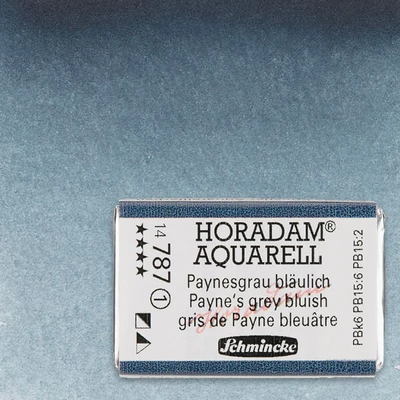 Schmincke Horadam akvarel boja, 1/1 svilenkasta - 87, payne's grey bluish