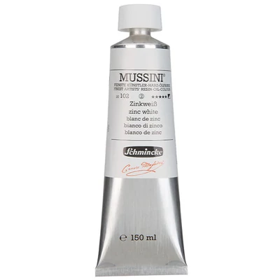 Schmincke Mussini uljana boja, 150 ml - 102, zinc white