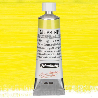 Schmincke Mussini uljana boja, 35 ml - 220, vanadium yellow light
