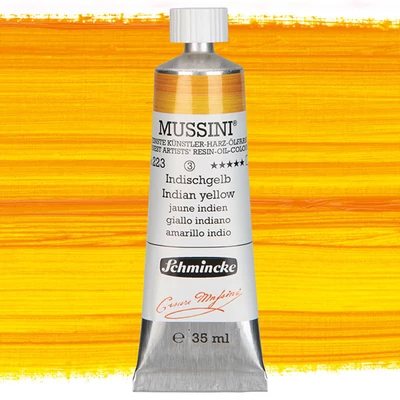 Schmincke Mussini uljana boja, 35 ml - 223, indian yellow