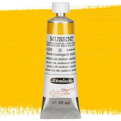 Schmincke Mussini uljana boja, 35 ml - 228, cadmium yellow 2 middle