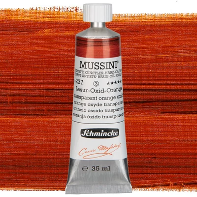 Schmincke Mussini uljana boja, 35 ml - 237, translucent orange oxide