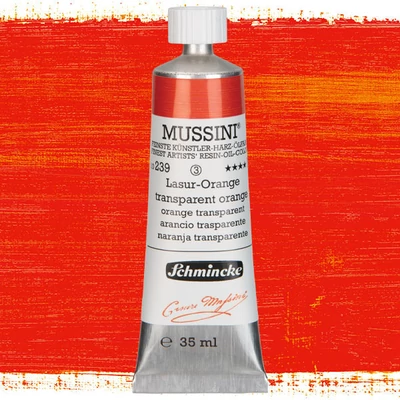 Schmincke Mussini uljana boja, 35 ml - 239, translucent orange