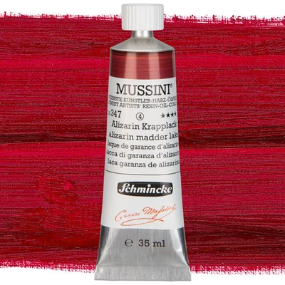 Schmincke Mussini uljana boja, 35 ml - 347, alizarin madder lake