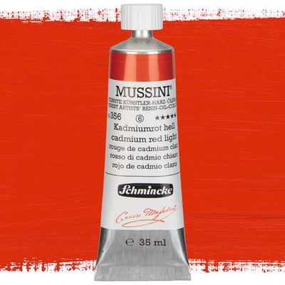 Schmincke Mussini uljana boja, 35 ml - 356, cadmium red light