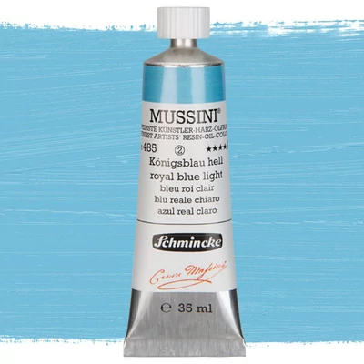 Schmincke Mussini uljana boja, 35 ml - 485, royal blue light