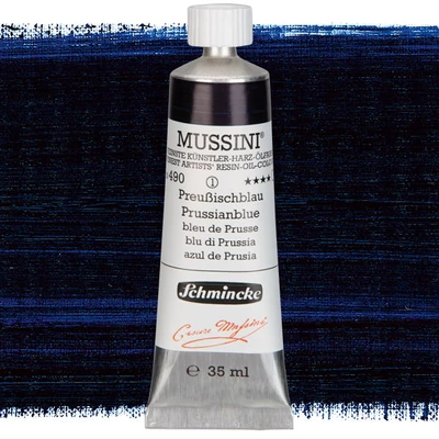 Schmincke Mussini uljana boja, 35 ml - 490, prussian blue