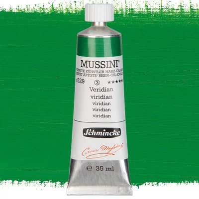 Schmincke Mussini uljana boja, 35 ml - 529, viridian