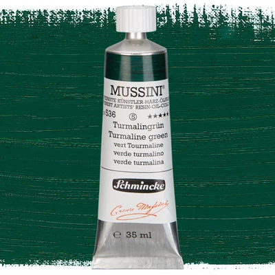 Schmincke Mussini uljana boja, 35 ml - 536, turmaline green