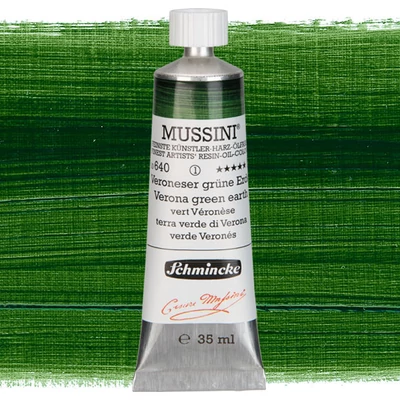 Schmincke Mussini uljana boja, 35 ml - 640, verona green earth