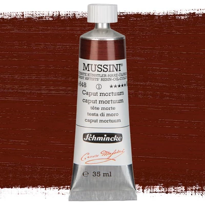Schmincke Mussini uljana boja, 35 ml - 648, caput mortuum