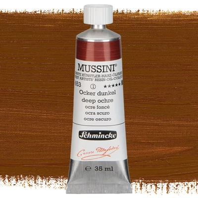 Schmincke Mussini uljana boja, 35 ml - 653, deep ochre