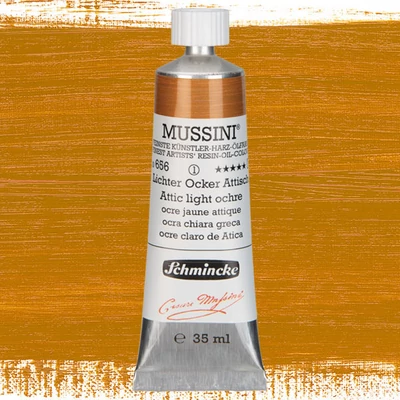 Schmincke Mussini uljana boja, 35 ml - 656, attish light ochre