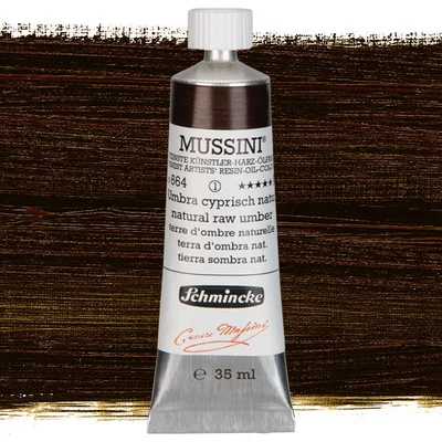 Schmincke Mussini uljana boja, 35 ml - 664, natural raw umber