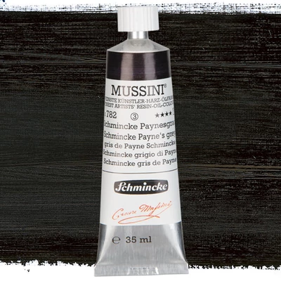 Schmincke Mussini uljana boja, 35 ml - 782,schmincke payne's grey