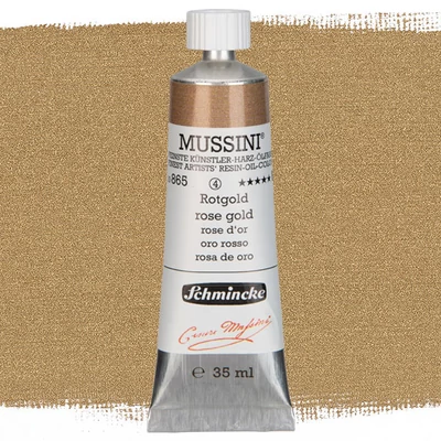 Schmincke Mussini uljana boja, 35 ml - 865, rose gold