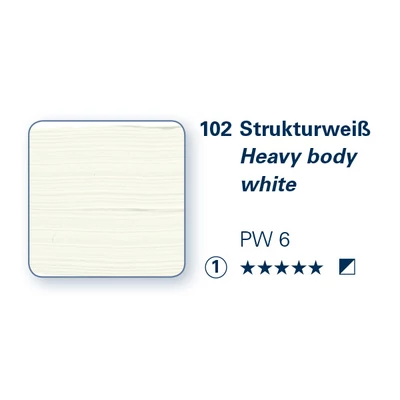 Schmincke PRIMAcryl akrilna boja, 35 ml - 102, heavy body white