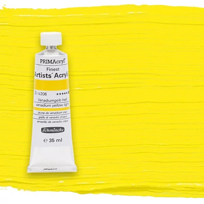 Schmincke PRIMAcryl akrilna boja, 35 ml - 206, vanadium yellow light