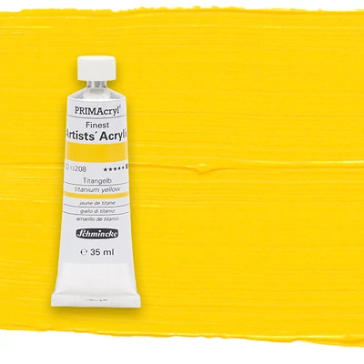 Schmincke PRIMAcryl akrilna boja, 35 ml - 208, titanium yellow