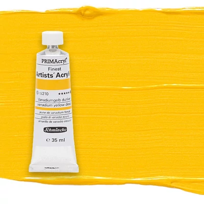 Schmincke PRIMAcryl akrilna boja, 35 ml - 210, vanadium yellow deep